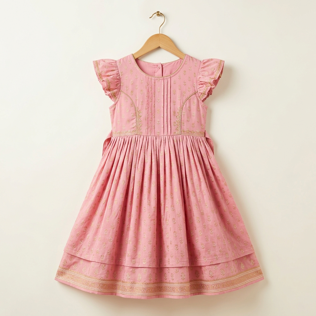Girl Kids Butta Frock
